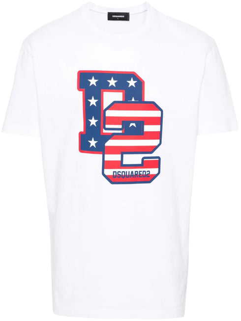 logo-print T-shirt
